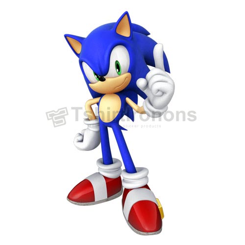 Sonic the Hedgehog T-shirts Iron On Transfers N7969 - Click Image to Close